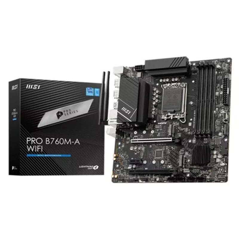 Msi Pro B760M-A Wifi DDR5 Motherboard